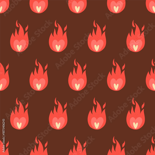Valentine's Day seamless pattern