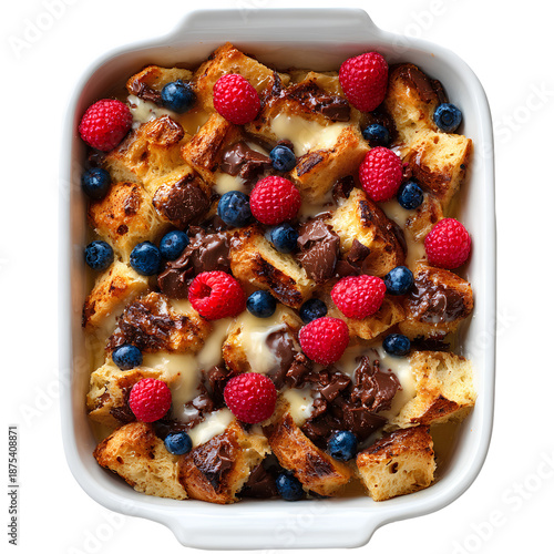 muesli with fresh berries
