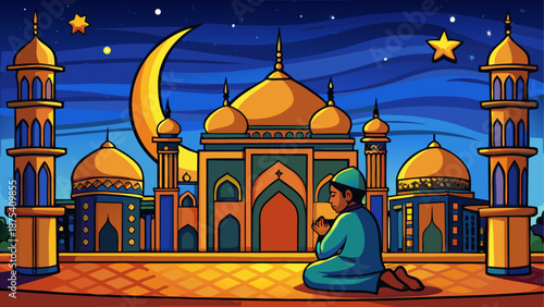 Mosque night