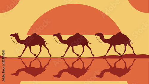 Camel caravan