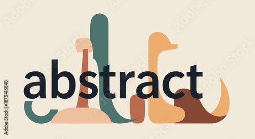 Abstract Shapes and Forms in Design.