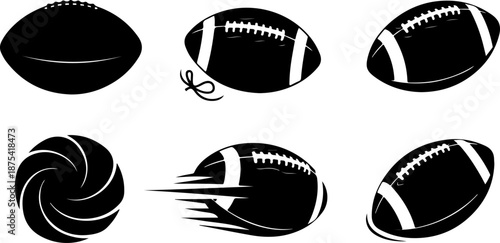American Football Icon Set