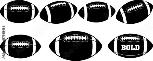 American Football Icon Set