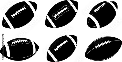 American Football Icon Set