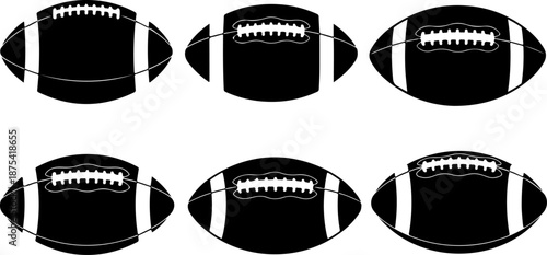 American Football Icon Set