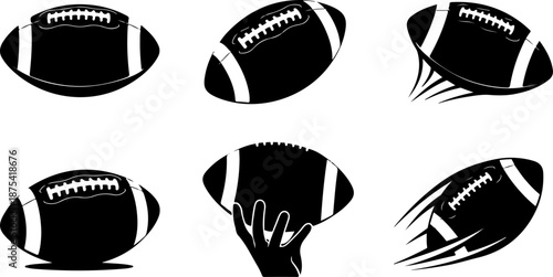 American Football Icon Set