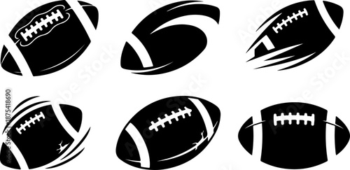 American Football Icon Set