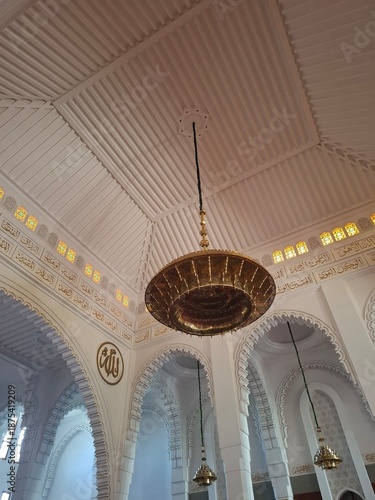 interior of the mosque