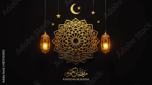 Ramadan Iftar Preparation Whisk Kitchen Tool Vector Illustration