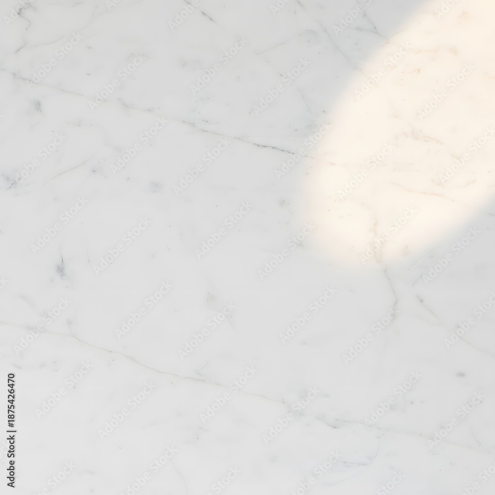 Obraz premium Elegant White Marble Texture with Subtle Veining