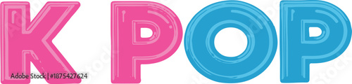 K pop text kpop k-pop editable 