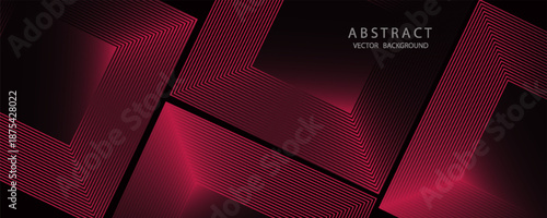 3D glowing red techno abstract background overlap layer on dark space with letter x effect decoration. Modern graphic design element future style concept for banner, flyer, card, or brochure cover