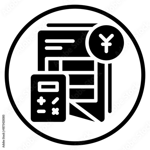 yuan glyph icon