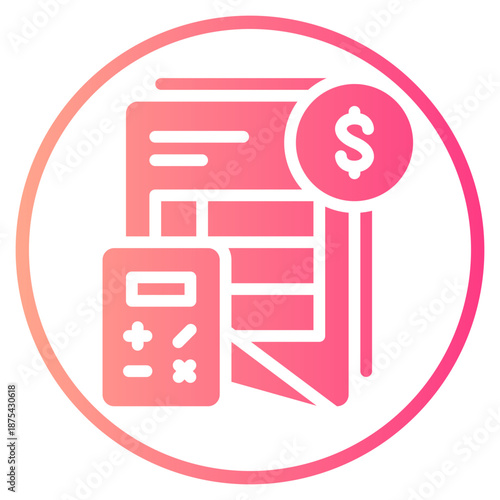 money gradient icon