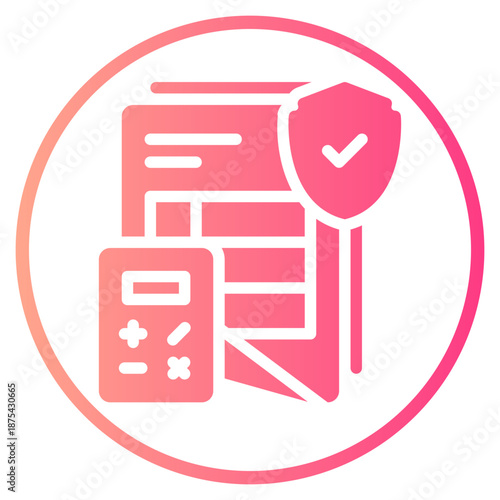 shield gradient icon