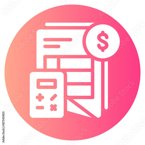 money gradient icon