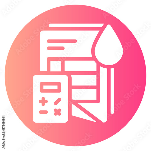 liquidity gradient icon