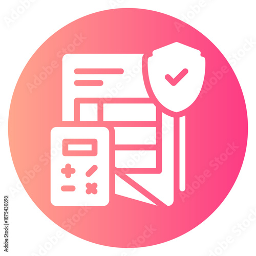 shield gradient icon