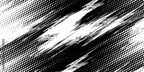 Abstract speed line style dark blue halftone banner design template. Elegant vector illustration. modern. eps10