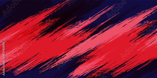 Abstract speed lines style red color halftone banner design template modern grunge