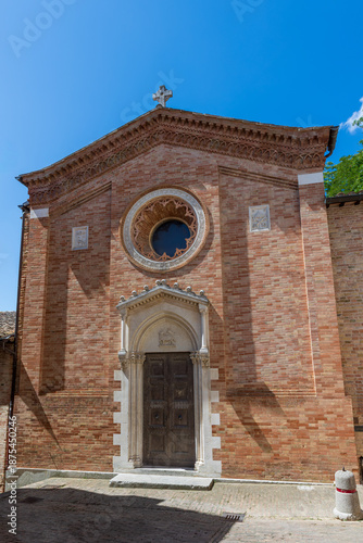The Oratory of St John the Baptist is a 14th-century small chapel or prayer hall located in Urbino, Marche, Italy.