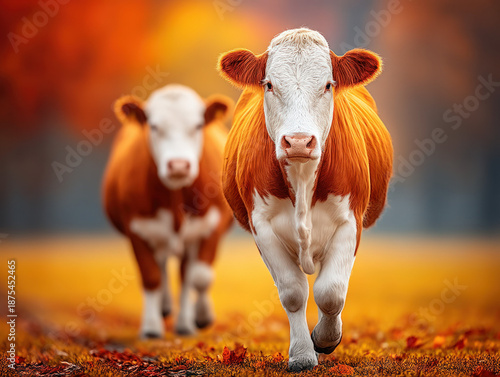Beef farming cattle