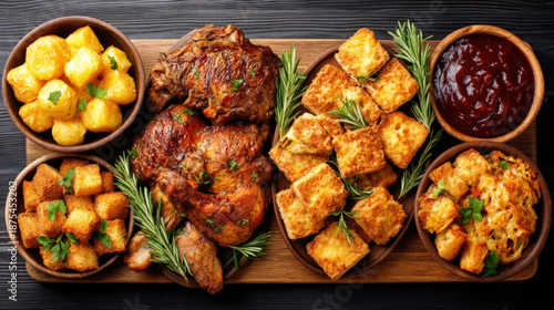 Continental food - elegant ...