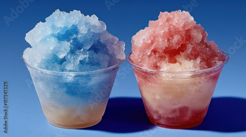 Crushed ice drink like a sl...