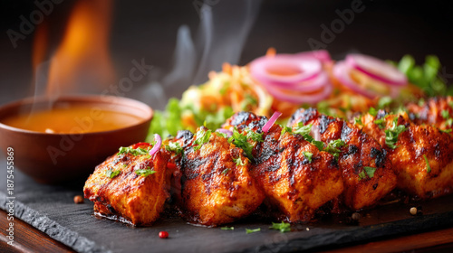 Tandoori fish - Indian clay...