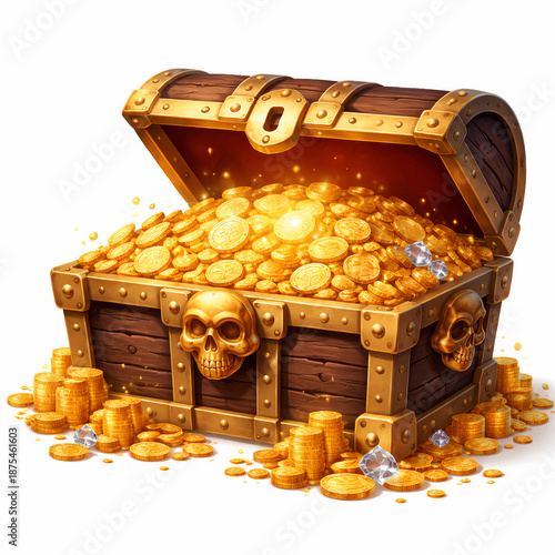 Baú de Outro dos Piratas