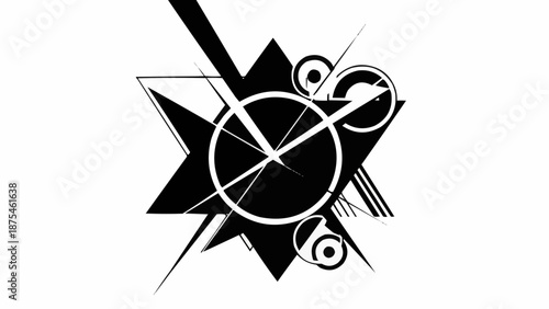 peace symbol on white background