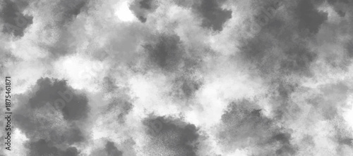 Abstract background with . Grunge smooth light sky gray calming image of white clouds in a lavender sky evokes a sense of peace and tranquility, perfect for backgrounds and designs