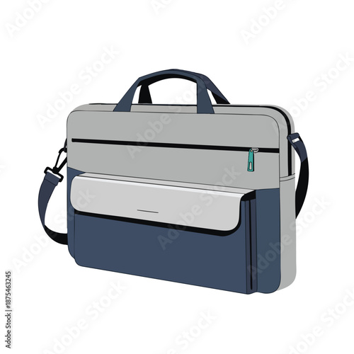 Modern Laptop Bag with Multiple Pockets