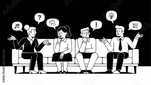 man and woman in the bar