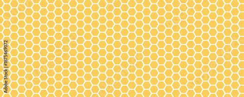 Honeycomb pattern. seamless geometric hive background. abstract honeycomb.