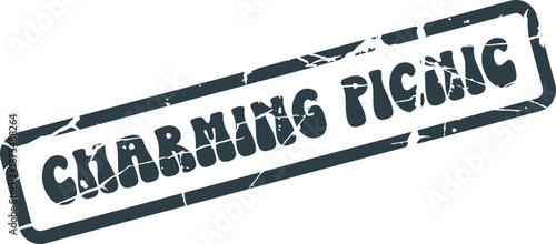 Charming Picnic phrase evokes joyful outdoor dining experiences and relaxing family outings