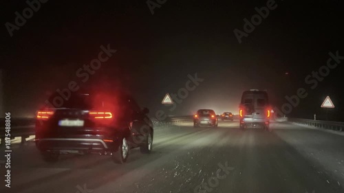 Schneechaos in Deutschland in HDR HLG