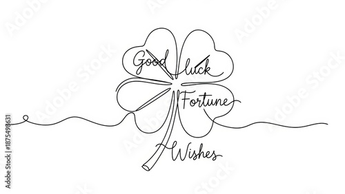 Good luck fortune wishes