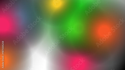 A blend of vibrant, colorful, and blurred shapes against a dark backdrop. The image's abstract nature is both visually stunning and intriguing, evoking a sense of creativity and emotion