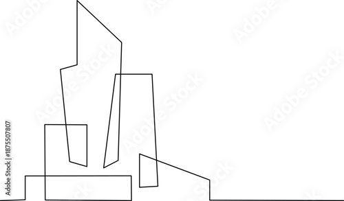 Abstract geometric structure Vector