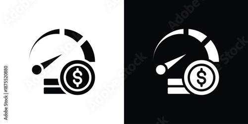 Speed Icon Sheet Black And White