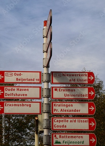street sign in london