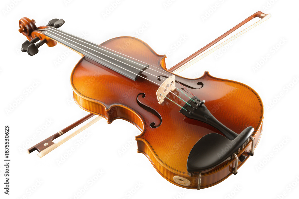 Fototapeta premium String Instrument Transparency background