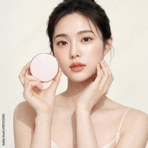 Natural Beauty Routine with Soft Makeup
