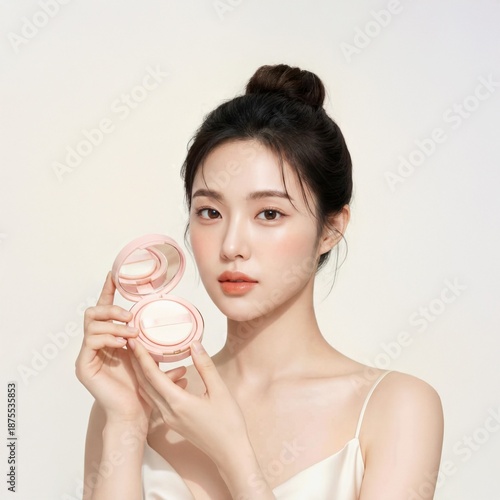 Natural Beauty Routine with Soft Makeup
