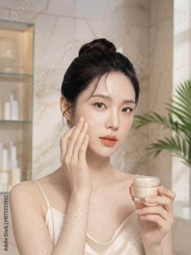 Natural Beauty Routine with Soft Makeup
