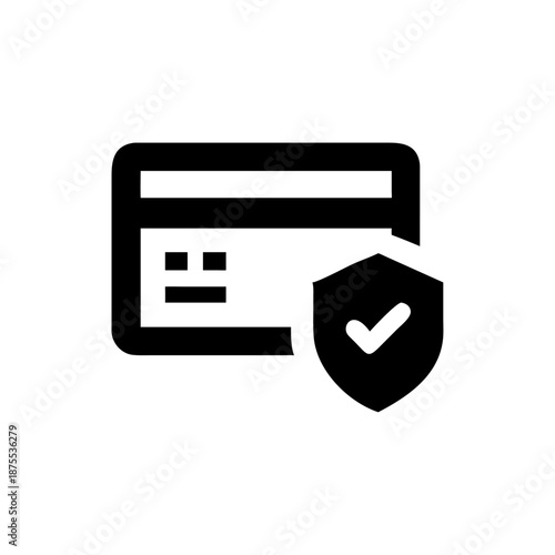 Vector credit card icon illustration for online payment, business, and web design use