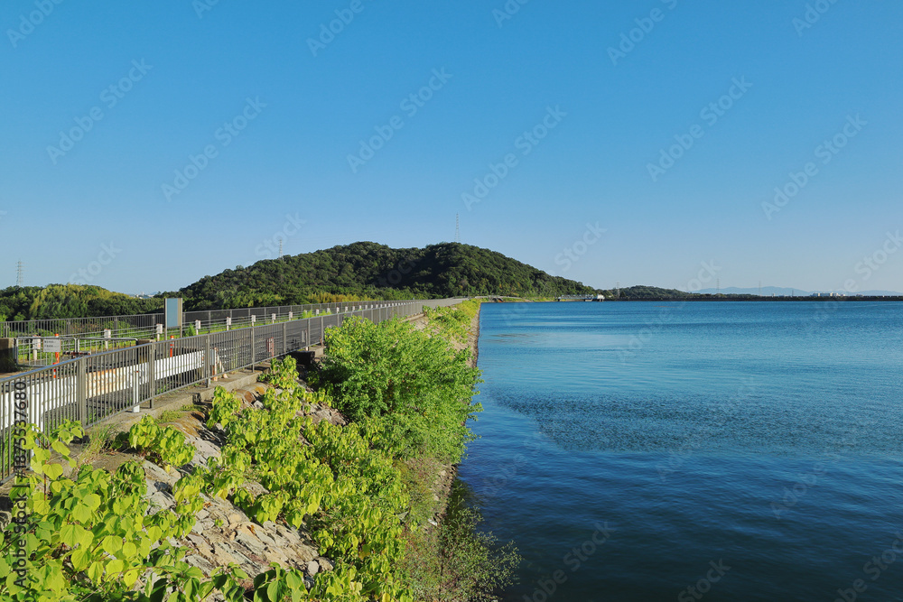 Fototapeta premium 平荘第2ダム（兵庫県）