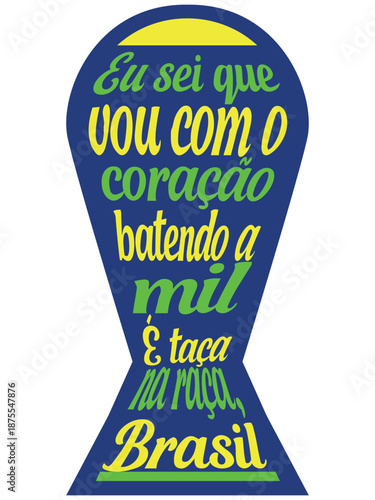 BRASIL RUMO AO HEXA, COPA DO MUNDO, BRASIL HEXACAMPEÃO, HEXA BRASIL FUNDO TRANSPARENTE  