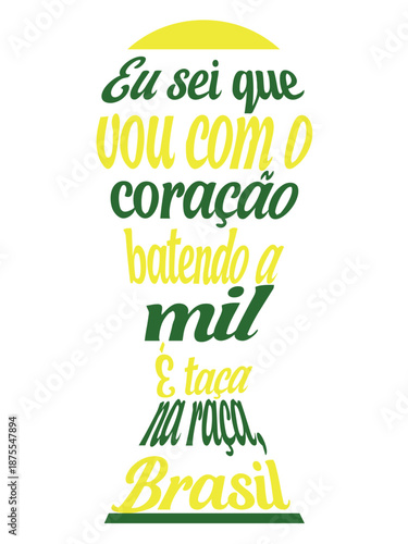BRASIL RUMO AO HEXA, COPA DO MUNDO, BRASIL HEXACAMPEÃO, HEXA BRASIL FUNDO TRANSPARENTE  